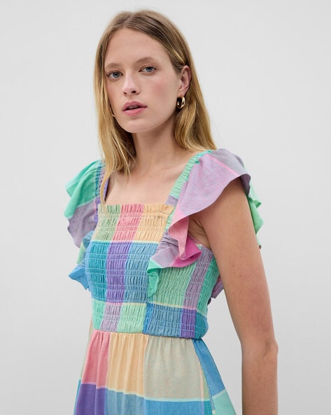 Gap rainbow hot sale dress