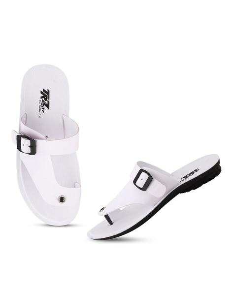 White 2024 chappals online