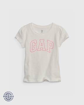 gap kids Brand Print Round-Neck T-Shirt-picture-31