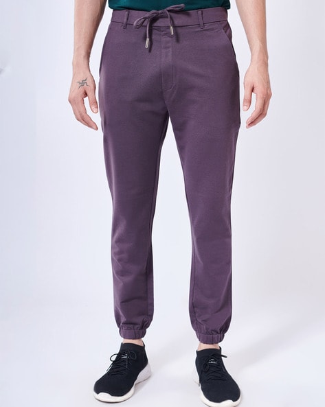 Buy Purple Trousers & Pants for Men by BEYOURS Online