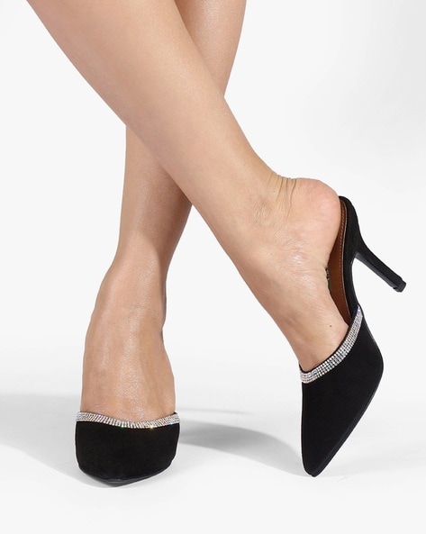 Buy Black Heeled Shoes for Women by CATWALK Online