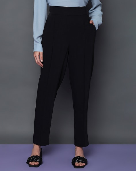 Ankle-length trousers - Light greige - Ladies | H&M IN