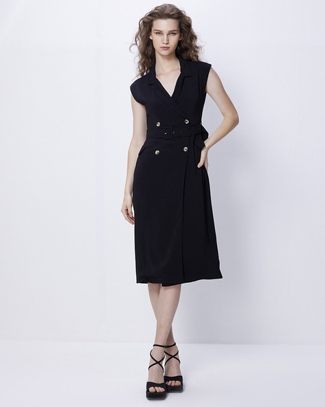 Tuxedo dress outlet knee length