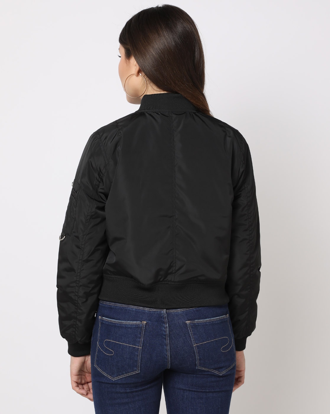 Women's Lambskin Bomber Jacket | Ladies Leather Bomber Jacket – Cockpit USA