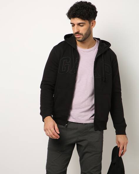 トップス Gajess Clay Zip Up Hoodie InkBlack Clay Zip Up Hoodie | Gajess