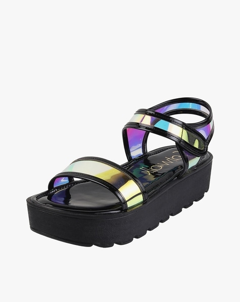 Cleated best sale platform sandals