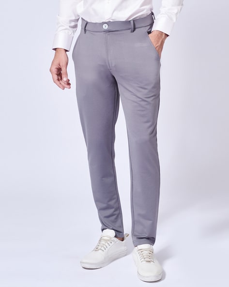 Buy Grey Trousers & Pants for Men by BEYOURS Online