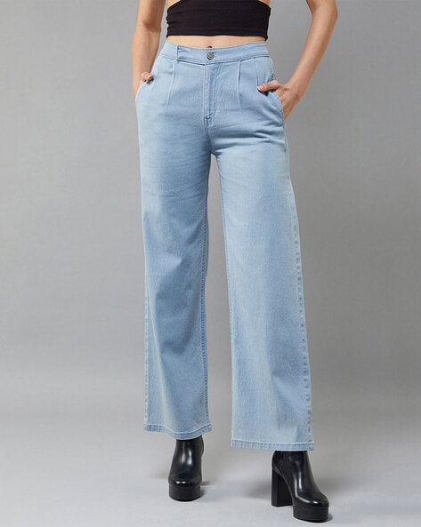 Buy Blue Jeans & Jeggings for Women by Dolce Crudo Online