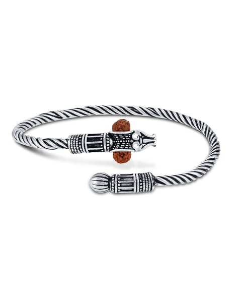 925 sterling silver Shiva Bracelet Trident bracelet,/Trishul bangle kada  nssk428 | eBay