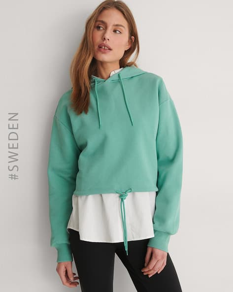 Buy Green Sweatshirt Hoodies for Women by Na-kd Online