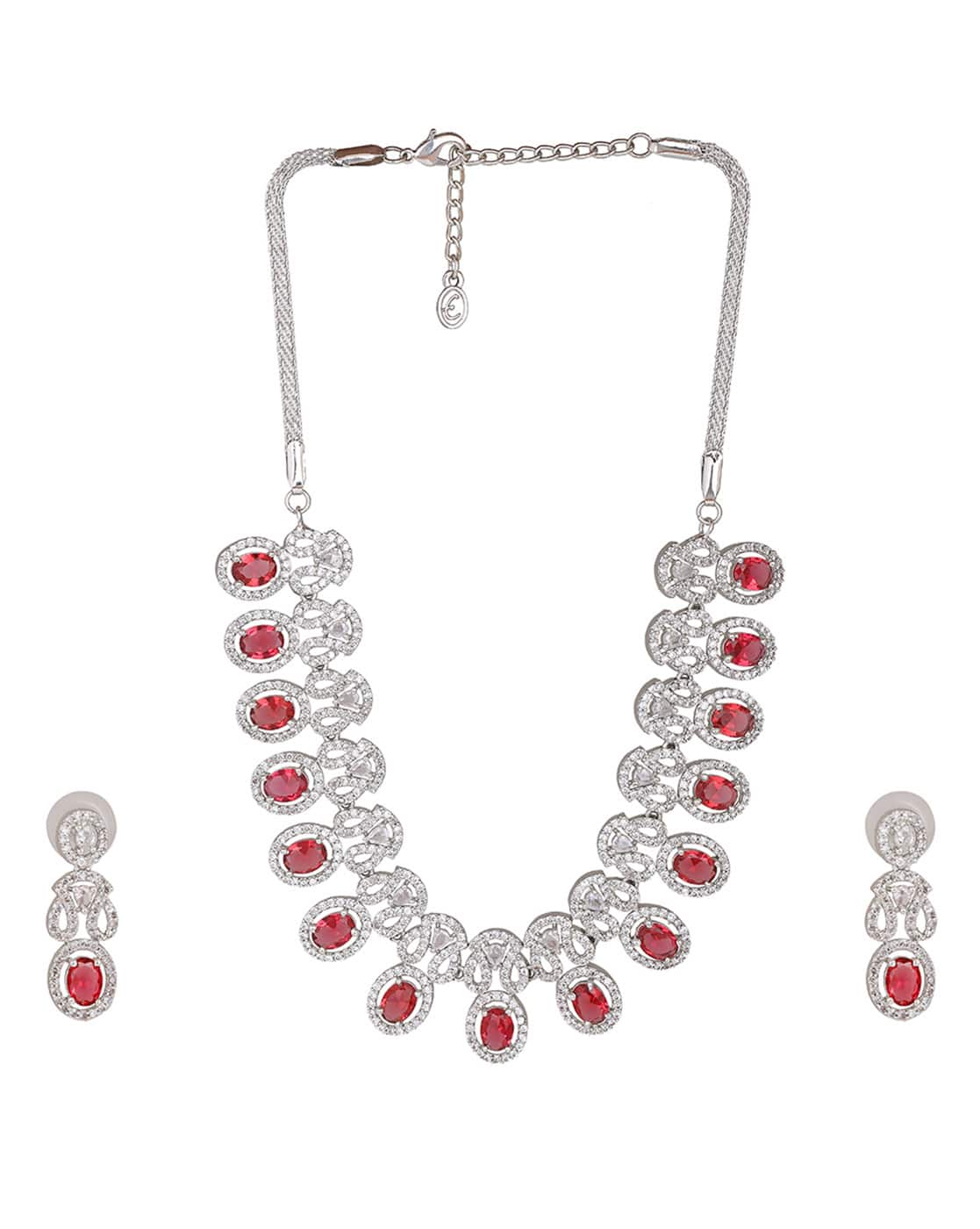 Buy Rhodium FashionJewellerySets for Women by Estele Online