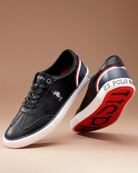 Us polo shop black shoes