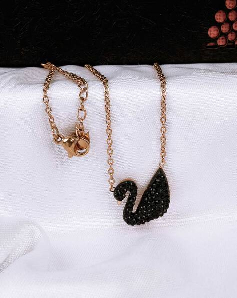 Buy Minimal Swan Necklace For Women - Brantashop