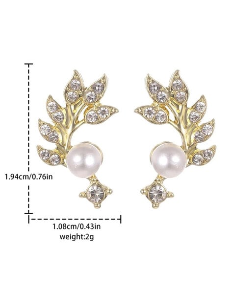Buy Malabar Gold 22 KT Gold Studs Earring for Women Online