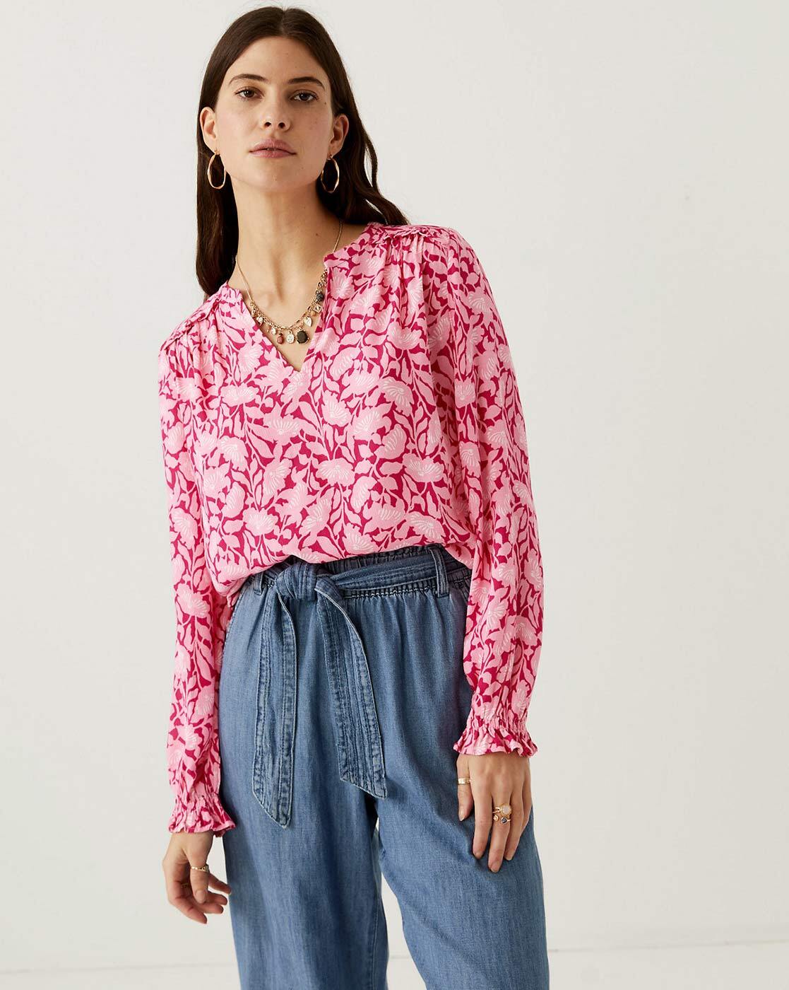 Buy Pink Tops for Women by Marks & Spencer Online