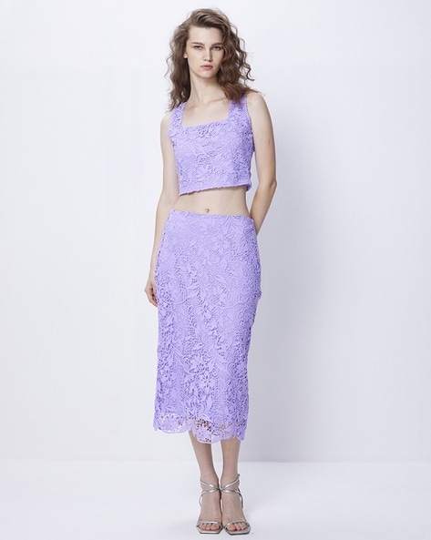 Discover 78+ lavender skirt super hot