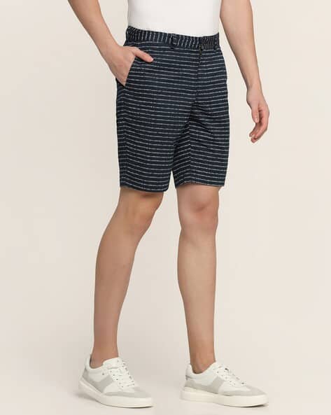 Buy Navy Blue Shorts 3/4ths for Men by BLACKBERRYS Online