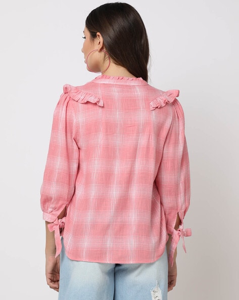 Buy Pink Shirts for Women by DNMX Online