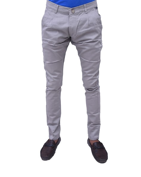 Buy Grey Trousers & Pants for Men by MELANGE BY LIFESTYLE Online | Ajio.com