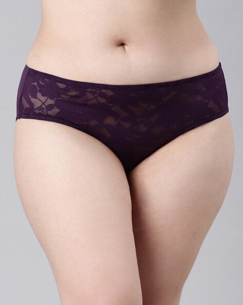 Buy Purple Panties for Women by ENAMOR Online
