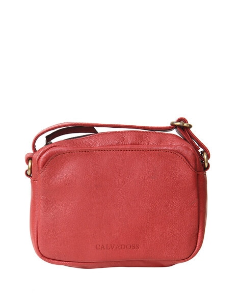 Buy LA TERRE Small Crossbody Bag, Dome Shoulder Bag with Zipper Pocket  Adjustable Strap, Light Red, Small at Amazon.in