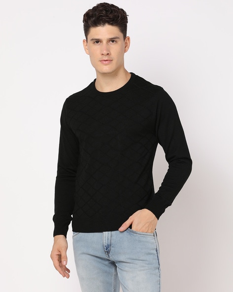 Buy Black Sweaters Cardigans for Men by NETPLAY Online Ajio