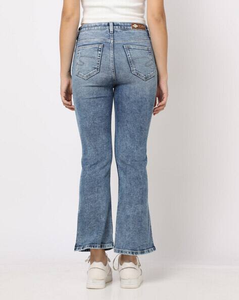 Price History of Lee Cooper Women Mid-Wash Bootcut Jeans from Ajio