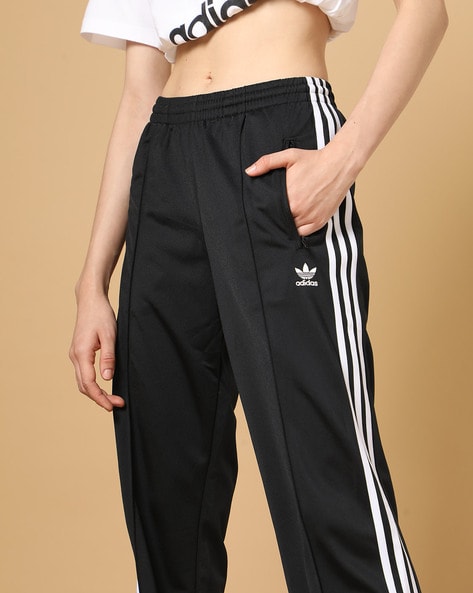 Buy Adidas Originals Black PB Striped Track Pants for Women Online