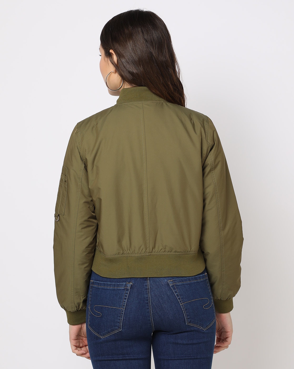 Buy Olive Green Jackets & Coats for Women by LEE COOPER Online | Ajio.com