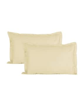 trance home linen Set of 2 200 TC Striped Pillow Covers-picture-21