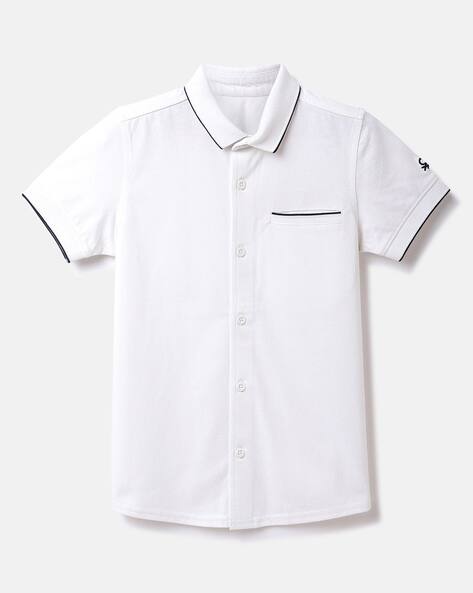 UNITED COLORS OF BENETTON Cotton Knitted Shirt