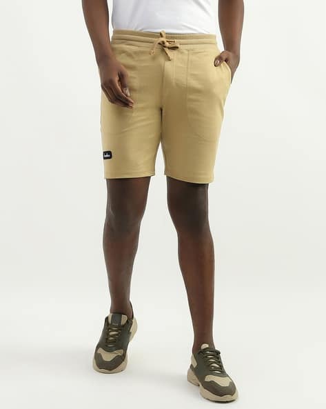 Ajio Men's Knit Cargo Shorts Shop Boys Hilfiger Shorts Outlet