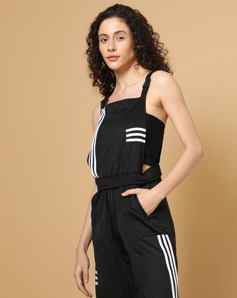 Strappy Dungaree with Stripes
