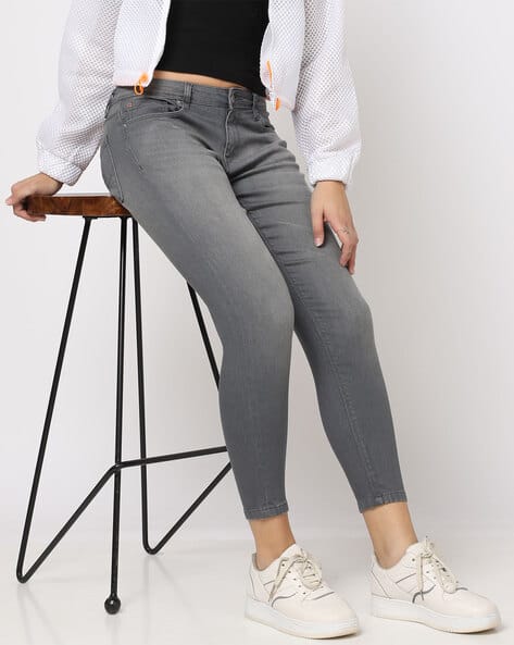 Buy Grey Jeans Jeggings for Women by LEE COOPER Online