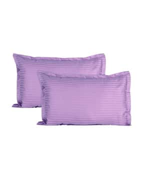 trance home linen Set of 2 200 TC Striped Pillow Covers-picture-15