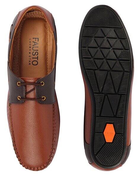 Fausto Loafers And Boat Shoes Buy Tan Casual Shoes For Men By
