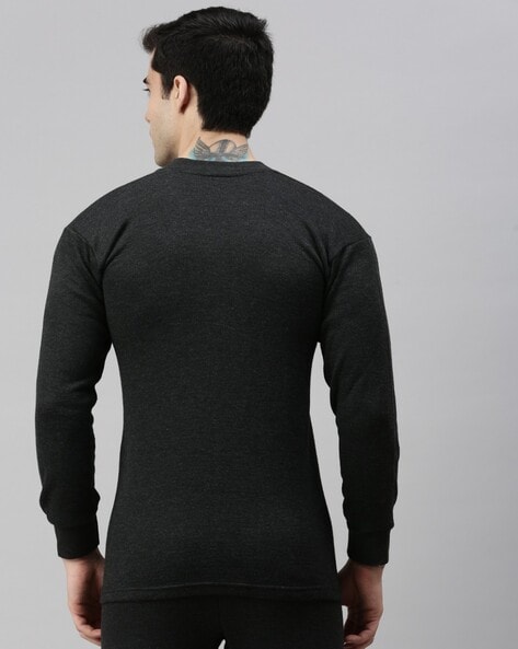 Buy Black Thermal Wear for Men by LUX COTT'S WOOL Online