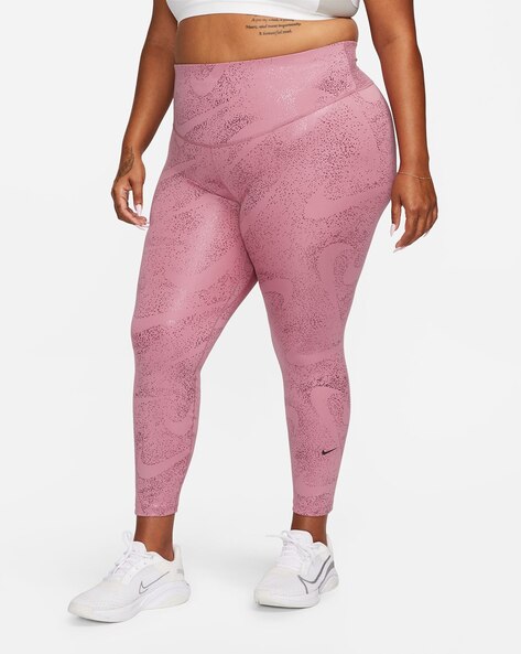 Reebok Pink High Rise Sports Tights