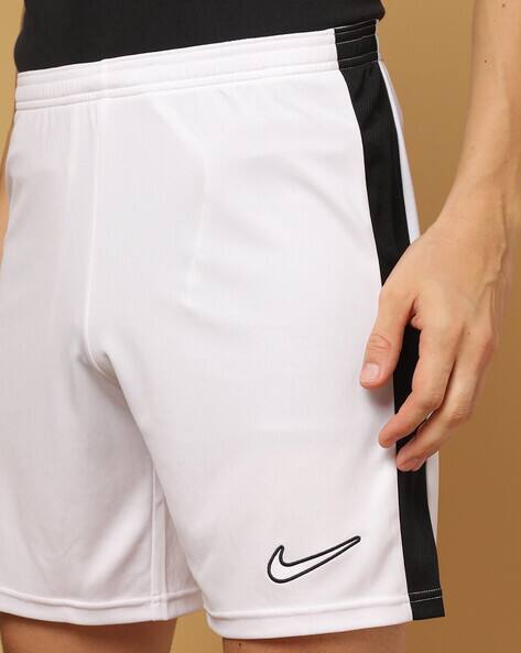 Buy White Black Shorts 3/4ths for Men by NIKE Online