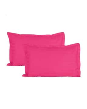 trance home linen Set of 2 200 TC Striped Pillow Covers-picture-17