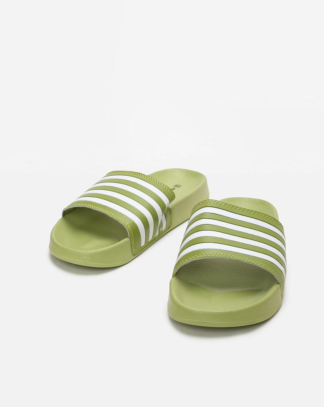 Lime green sandals size 11 hot sale