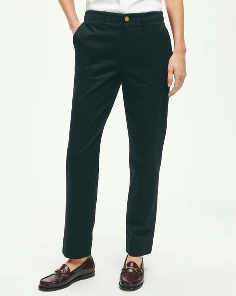Regent Fit Single-Pleat Linen Trousers