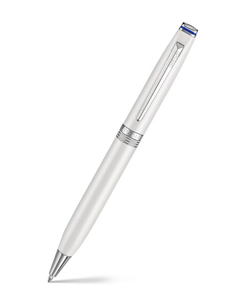 Ch4 Shuttle Ballpoint Pen with Click And Release Button Mechanism Chrome