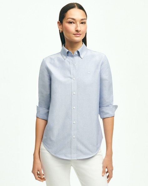 brooks brothers womens button down