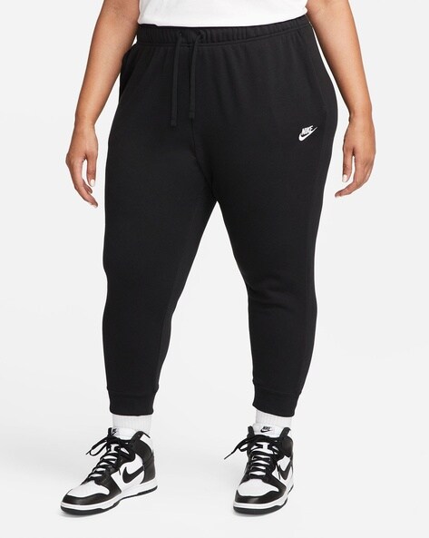 Nike black cuffed best sale joggers