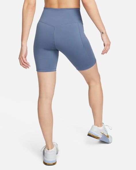 Blue nike clearance biker shorts