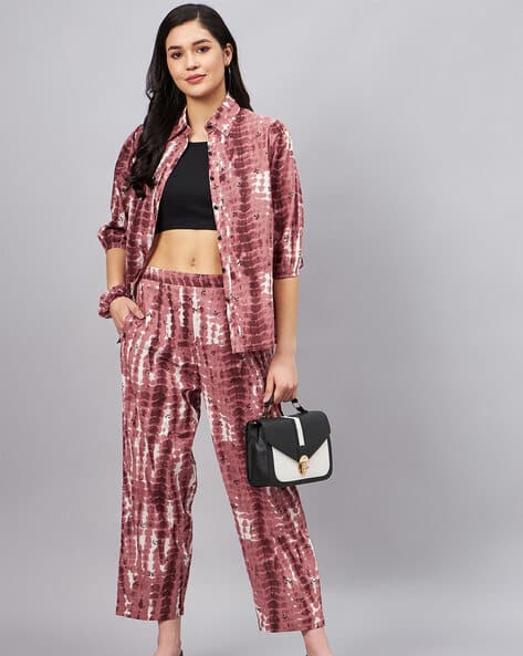 WINERED Tie & Dye 3-Piece Suit Set