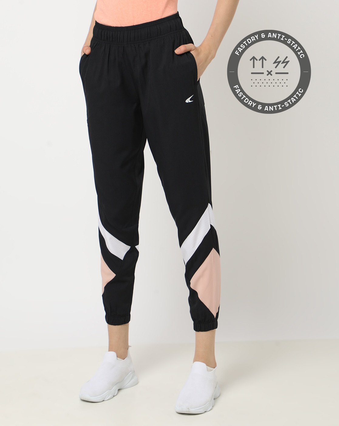 Buy Black Track Pants for Women by PERFORMAX Online