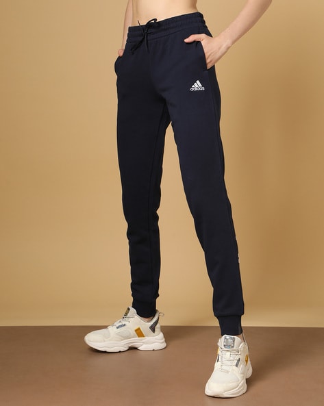 Buy Ink Blue Track Pants for Women by ADIDAS Online