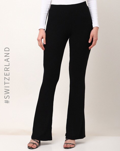 Buy Black Trousers  Pants for Women by TALLY WEiJL Online  Ajiocom